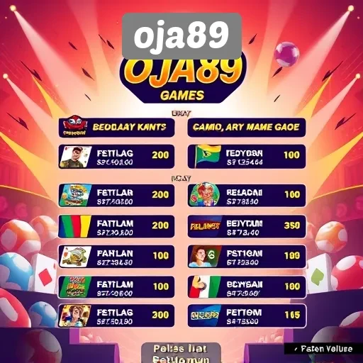 Kegiatan dan Turnamen Menarik di Oja89 yang Harus Diikuti
